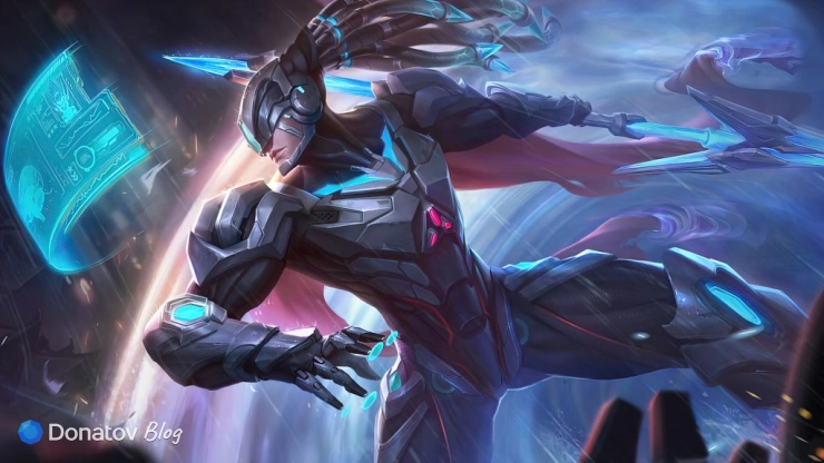 Официальный арт Альфы в Mobile Legends: Bang Bang