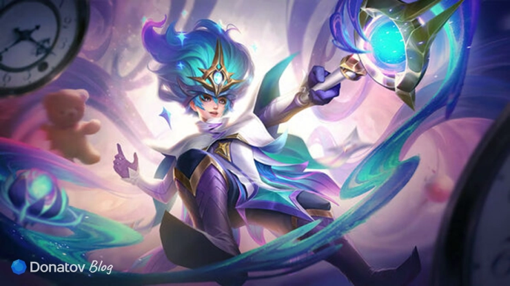 Официальный арт Харли в Mobile Legends: Bang Bang