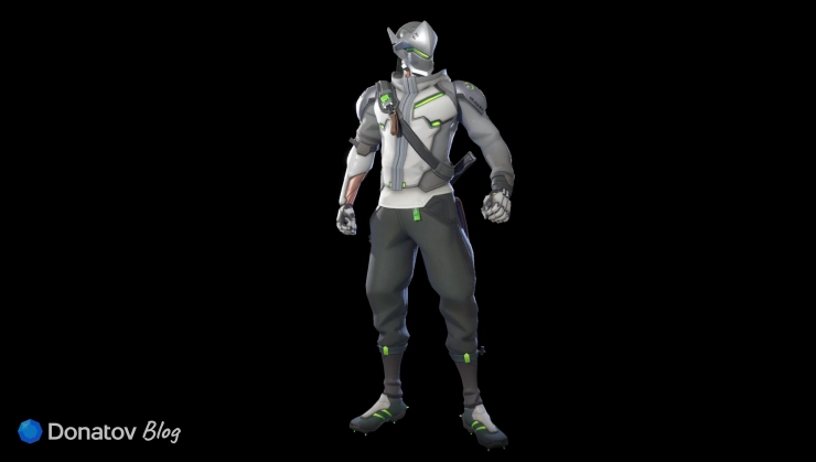 Образ Гэндзи в Fortnite