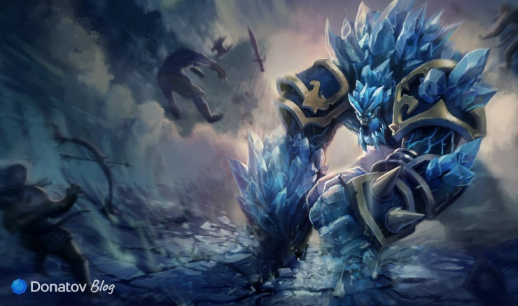Образ «Ледниковый Мальфит» в League of Legends
