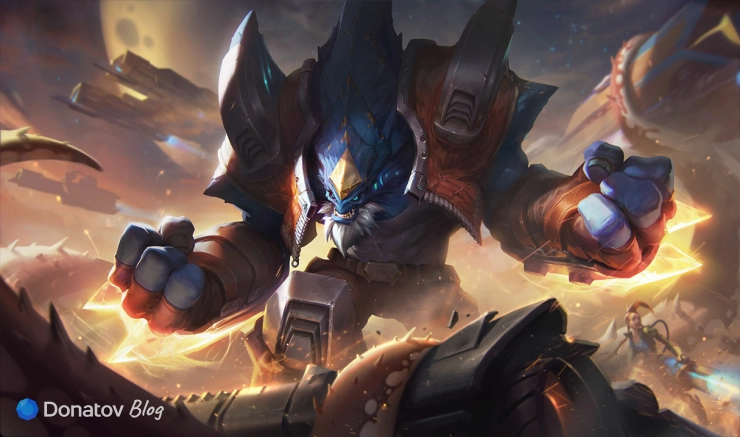 Образ «Мальфит из Одиссеи» в League of Legends