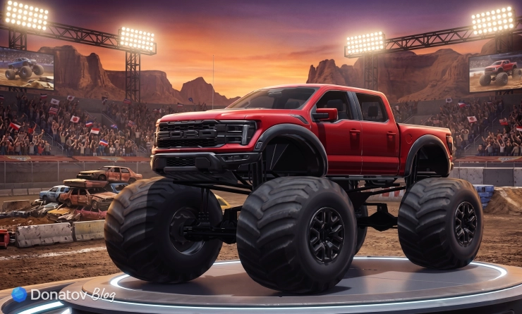 Ford F-150 Raptor R «Рубиново-красный»