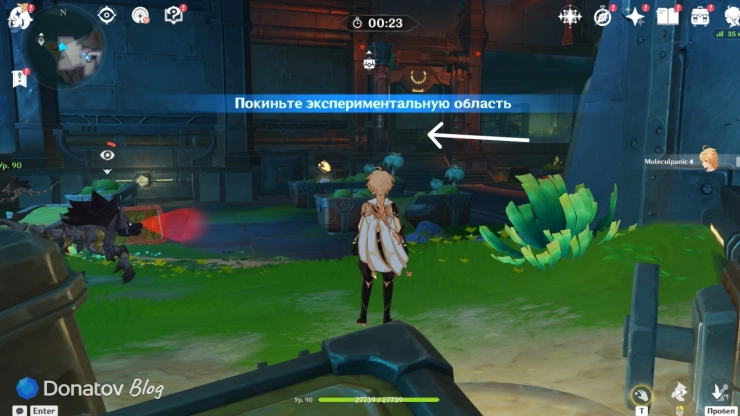 Открытая дверь