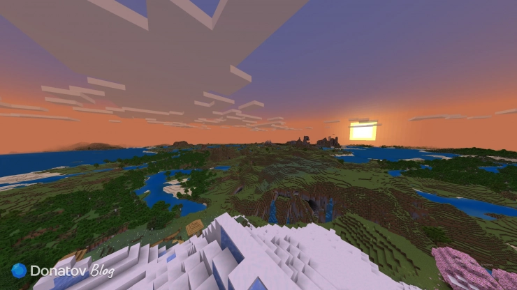 Дальность прорисовки в Minecraft Bedrock Edition