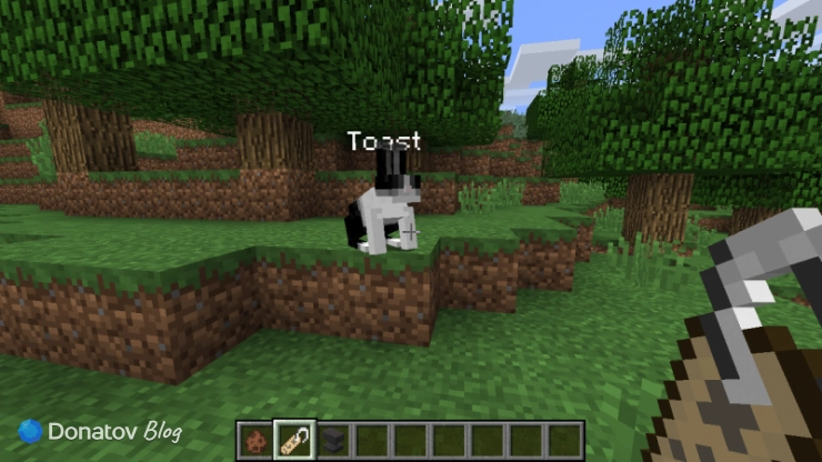 Кролик Toast в Minecraft