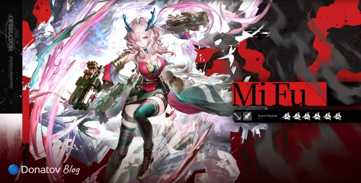Баннер Ми Фу в первой половине 1.3 Arknights: Endfield