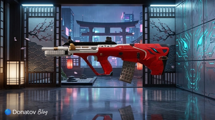 AUG «Алая лисица» (Scarlet Fox)