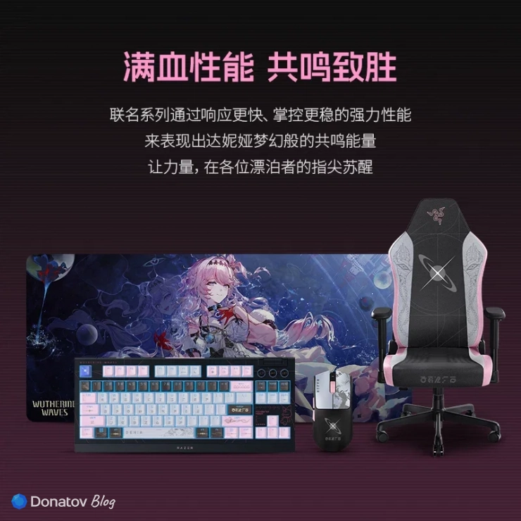Wuthering Waves коллаборация с Razer