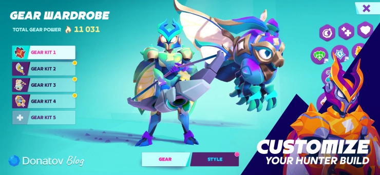 Доступные образы в игре mo.co