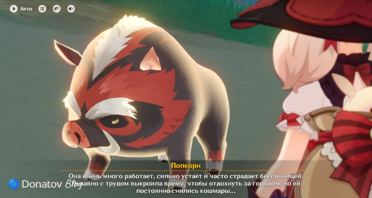 Попкорн рассказывает о Хомуре