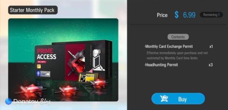 Набор Starter Monthly Pack в Arknights