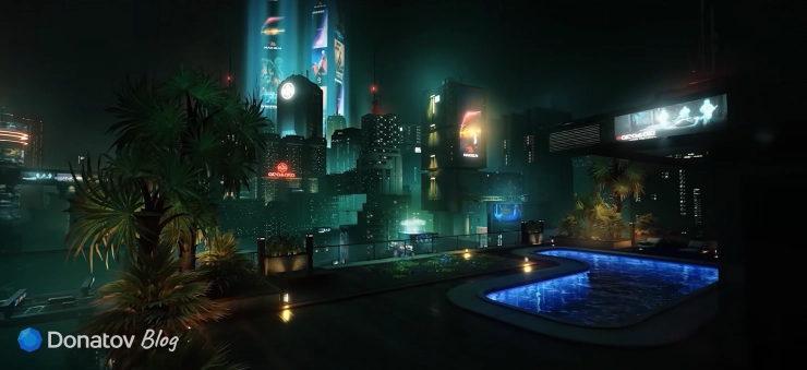 Somnoire: Night City коллаборация с Киберпанком в Wuthering Waves 3.4