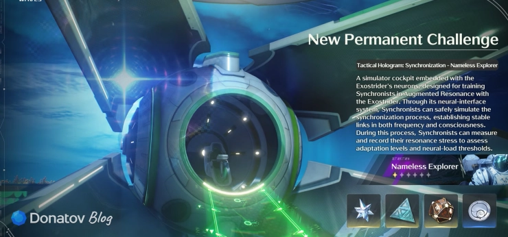 Голограмма в Wuthering Waves 3.4 Tactical Hologram: Nameless Explorer