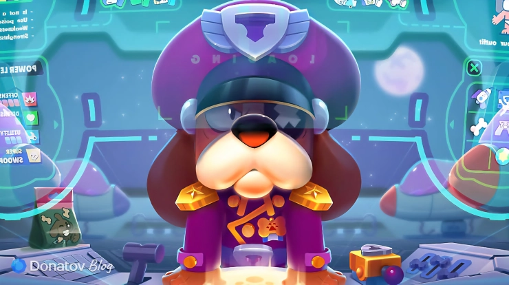 Официальный арт с Гавсом из Brawl Stars