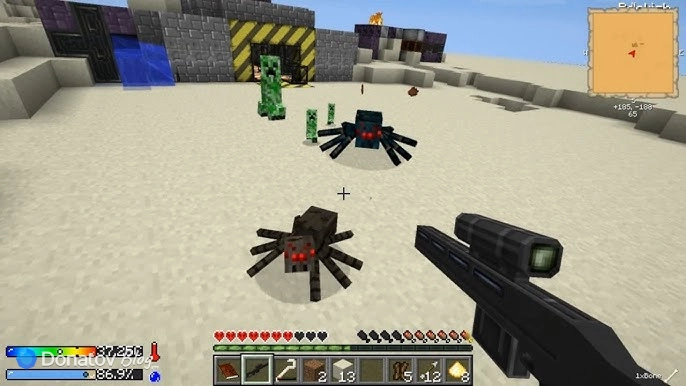 Карта Crash Landing для Minecraft