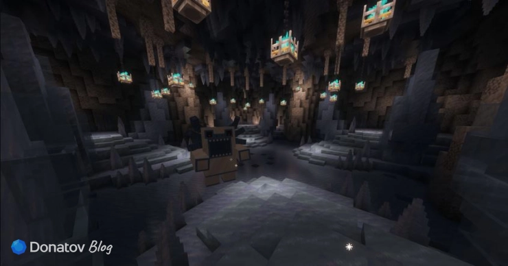 Монстр на карте Stoneblock для Minecraft