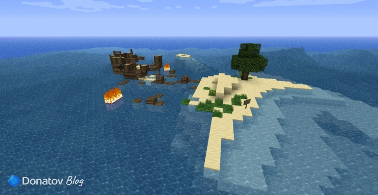 Карта Survival Island: Stranded в Minecraft