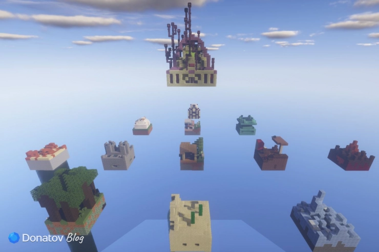 Карта Chunk Error в Minecraft