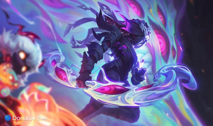 Образ «Киндред из Пандемониума» в League of Legends