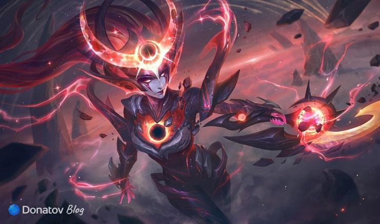Образ «Вечная Сущность затмения Диана» в League of Legends