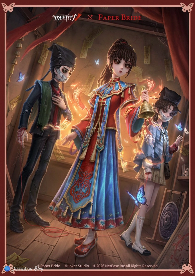 Костюмы второй части Identity V × Paper Bride