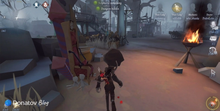 Робот Механика в Identity V