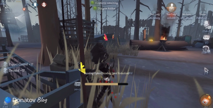 Робот Механика в Identity V