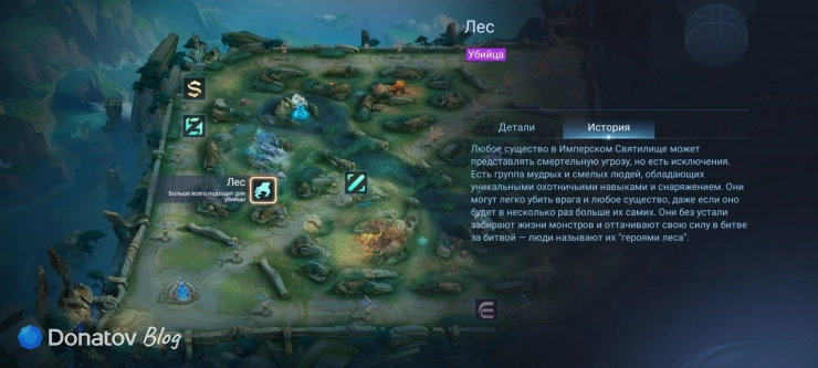 Лес в MLBB