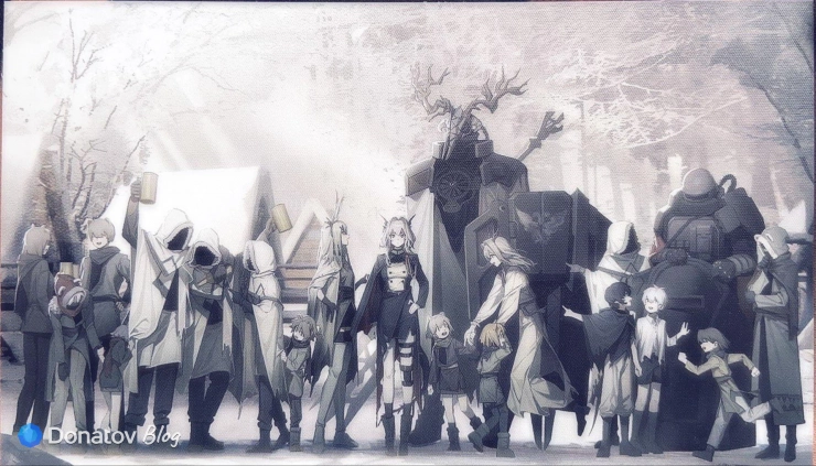 Общая фотография Reunion из Arknights