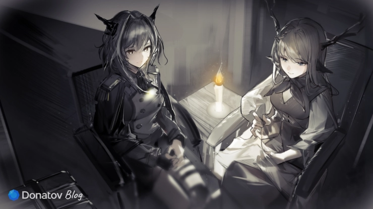 Талула и Алина из Arknights