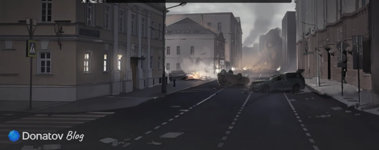Улицы Урсуса в Arknights