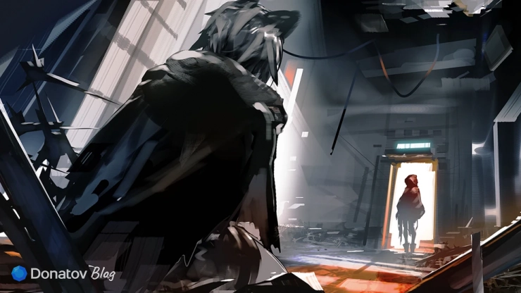Миша и Скалшэттерер из Arknights