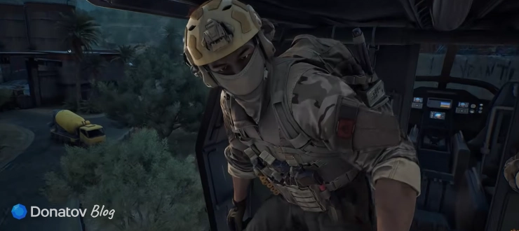Начало матча в Delta Force