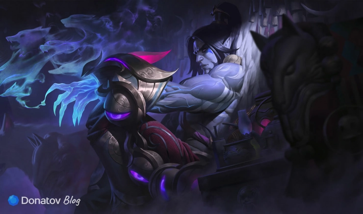 Образ «Дух луны Сайлас» в League of Legends