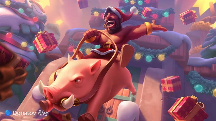 Всадник на кабане в Clash Royale