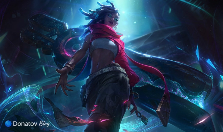 Образ «True Damage Сенна» в League of Legends