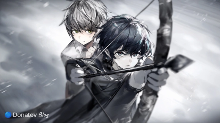 Молодые Эно и Саша, Arknights