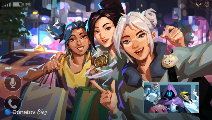 Иллюстрация агентов Valorant