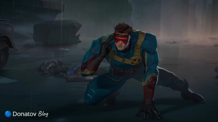 Появление Циклопа в синематике 8 сезона Marvel Rivals
