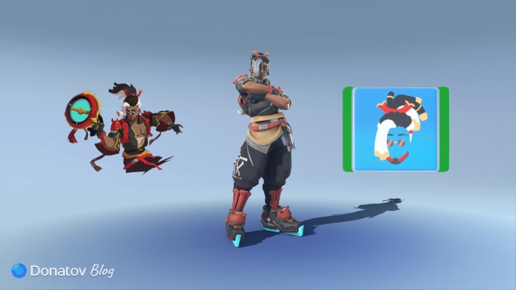 Набор косметики Лусио в боевом пропуске 3 сезона Overwatch