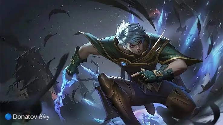 Джулиан арт персонажа из Mobile Legends: Bang Bang