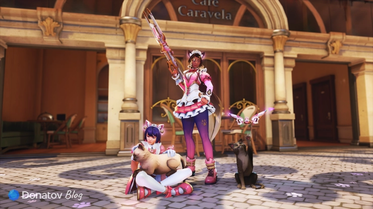 Облики Кирико и Сьерры в Overwatch