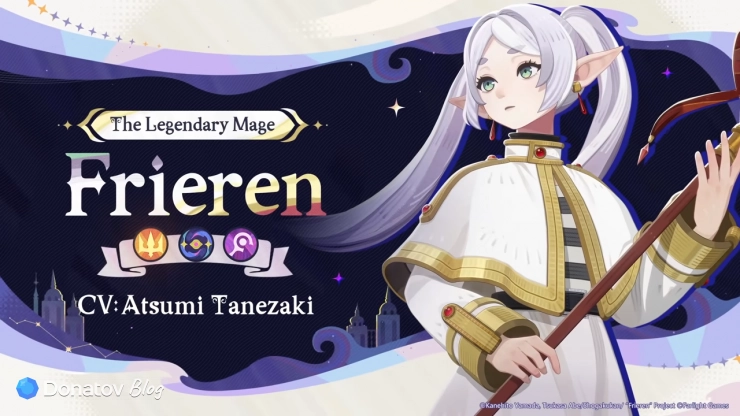 Персонаж Фрирен в игре AFK Journey