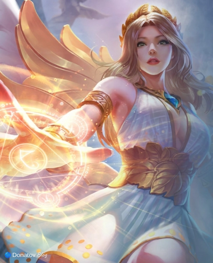 Официальный арт Рафаэль из Mobile Legends: Bang Bang