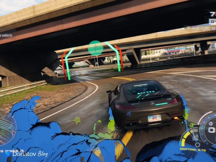 Эффекты в Need for Speed Unbound