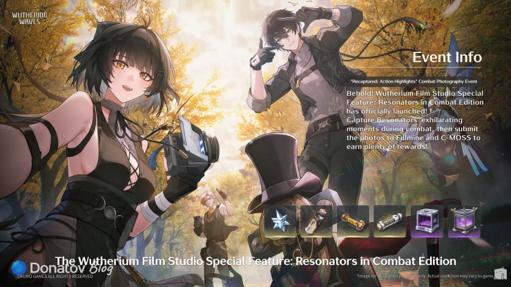 Ивент Recaptured: Action Highlights в Wuthering Waves 3.5