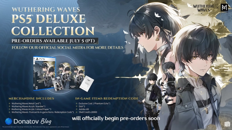 Wuthering Waves PS5 Deluxe Collection