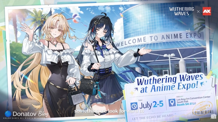 Wuthering Waves на Anime Expo 2026