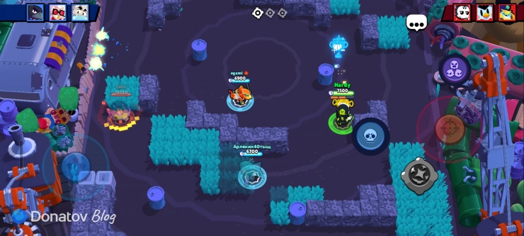 Игра за Гаса в Brawl Stars