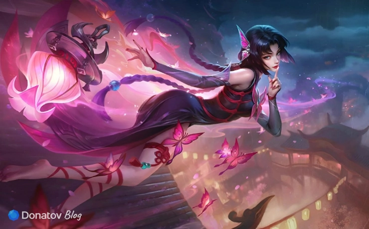 Арт-обложка Чжусинь из Mobile Legends: Bang Bang